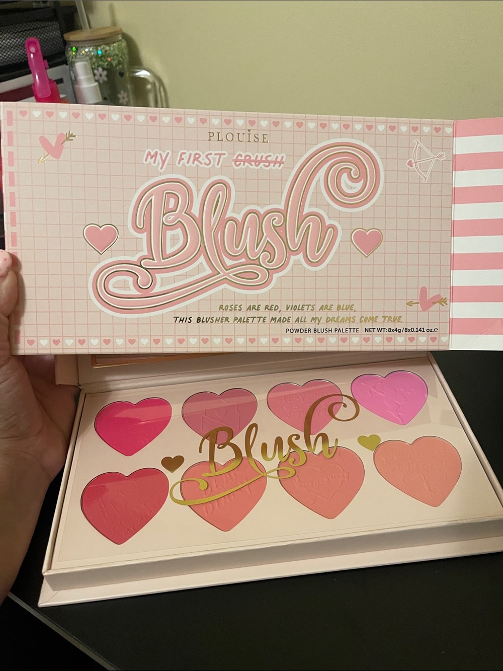 Plouise My First Crush Blush Palette - Pink Mix